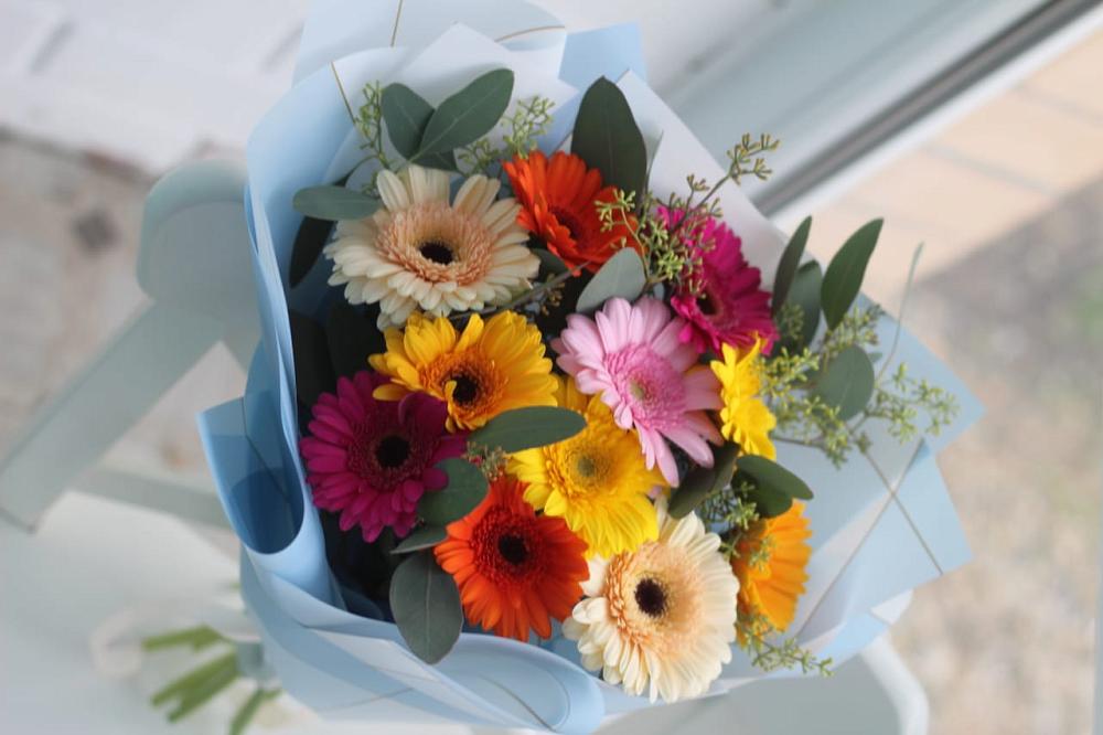 Букет цветов из: Герберы в Беседино