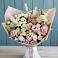 Букет цветов из: Альстромерии и Розы в Беседино