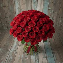 Букет 55 Красных роз Фридом #REPLACE_PRED# Беседино