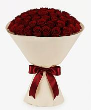 Букет 101 Бордовая роза Блэк Бакарра #REPLACE_PRED# Беседино