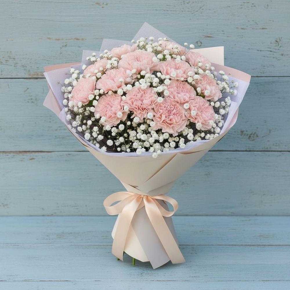 Букет цветов из: Гвоздики в Беседино