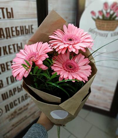 Букет цветов из: Герберы в Беседино
