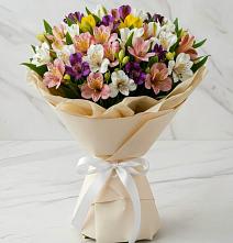 Букет цветов из:  Альстромерии в Беседино