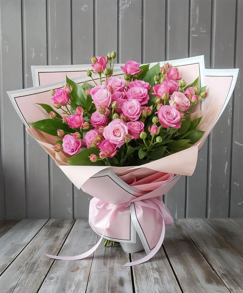 Букет Розовый кустик в Беседино