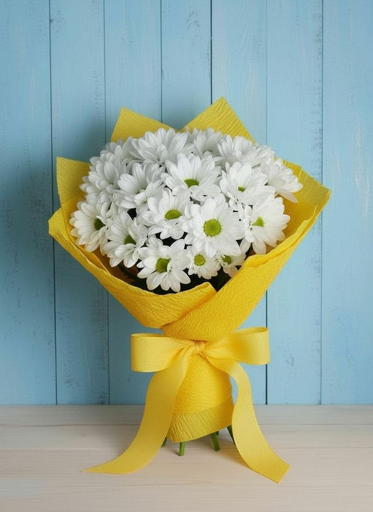 Букет цветов из: Хризантемы в Беседино