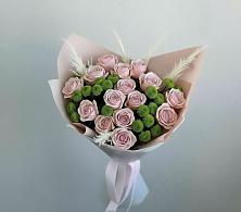 Букет цветов из:  Розы и Хризантемы #REPLACE_PRED# Беседино