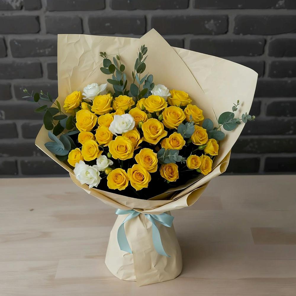 Букет цветов из: Розы в Беседино