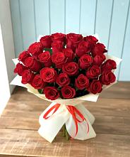 Букет 29 Красных роз в Беседино