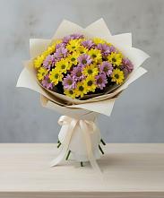 Букет цветов из:  Хризантемы #REPLACE_PRED# Беседино