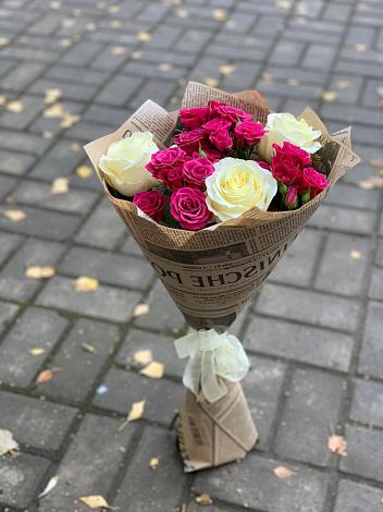 Букет цветов из: Розы в Беседино