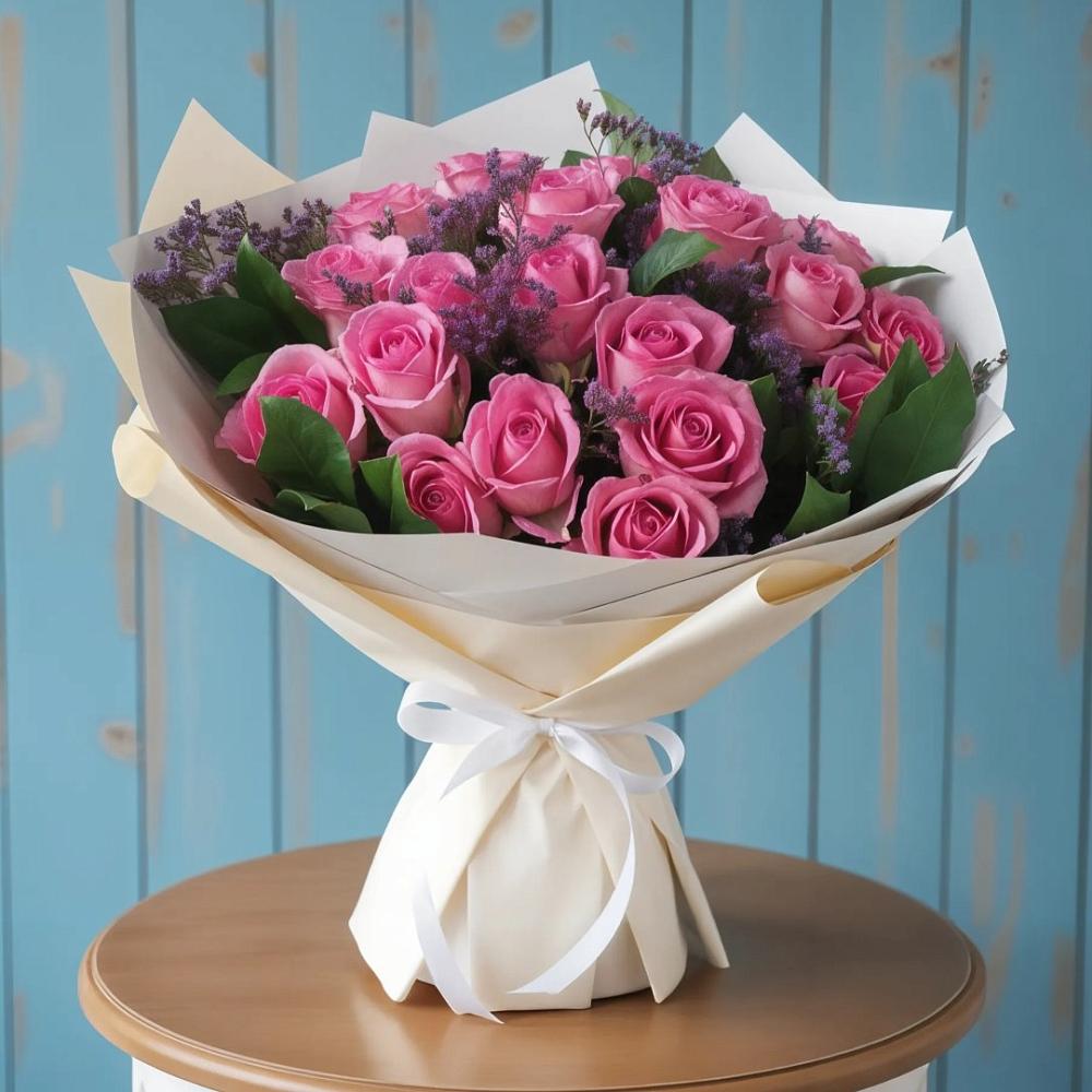 Букет цветов из: Розы в Беседино